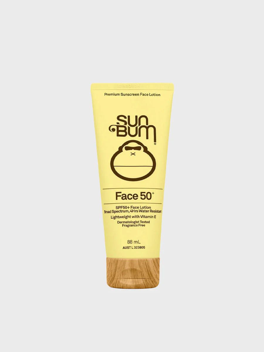 Sun Bum SPF50+ Face 50 travel-size sunscreen tube